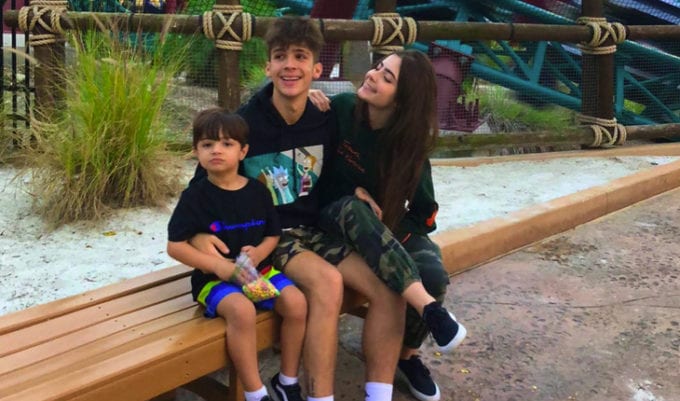 João Gui e Jade Picon