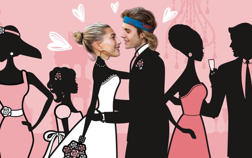 Justin Bieber e Hailey Baldwin enviam save the date