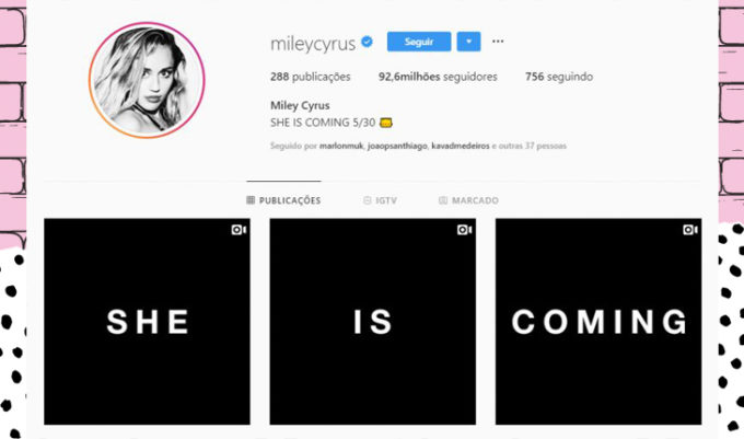 miley cyrus lançará novas músicas