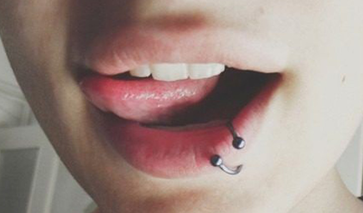 35 melhor ideia de piercing na boca