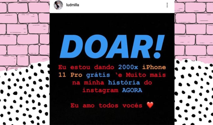 Instagram da Ludmilla