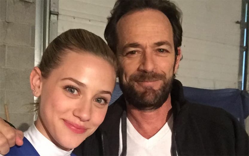 Lili Reinhart e Luke Perry