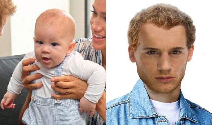 filhos da família real
