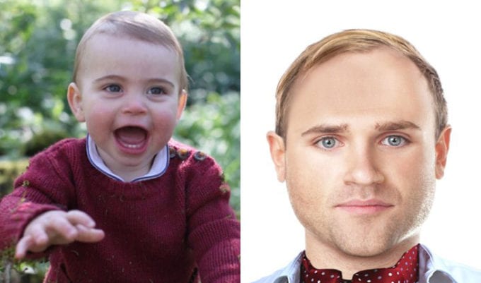 filhos da família real