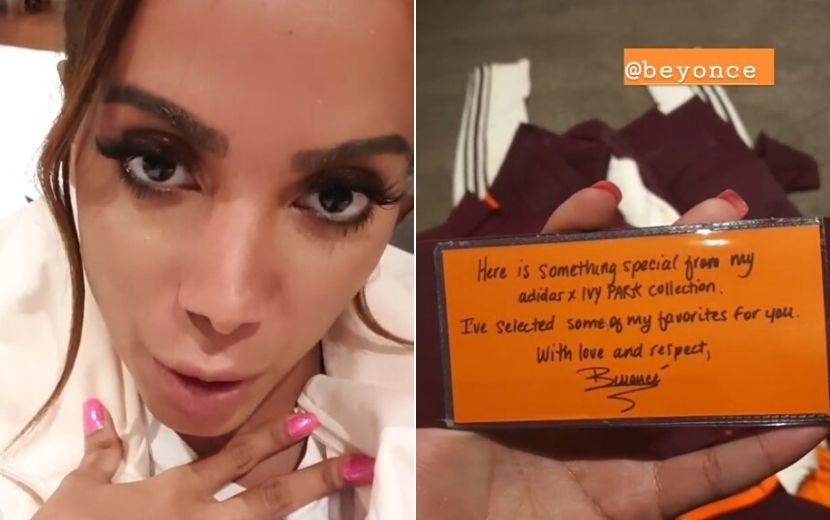 Beyoncé manda presentes para Anitta