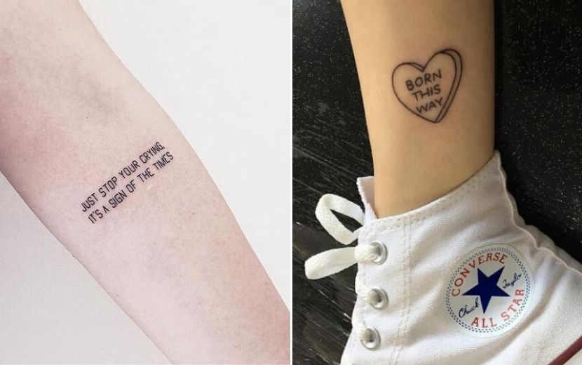 Mais de 20 ideias de tatuagens inspiradas em letras de músicas que amamos
