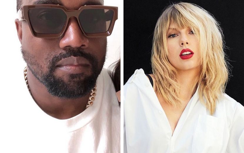 Ligação completa entre Taylor Swift e Kanye West sobre a música "Famous" vaza na web