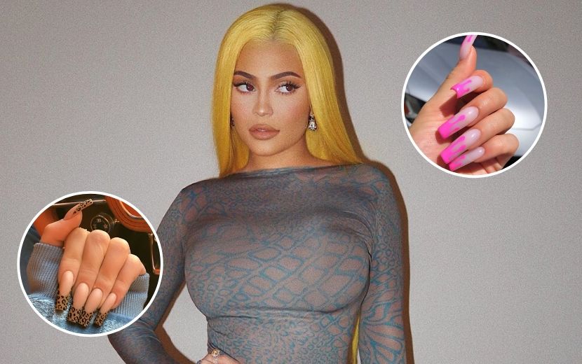 As 15 nail arts mais incríveis de Kylie Jenner para você copiar