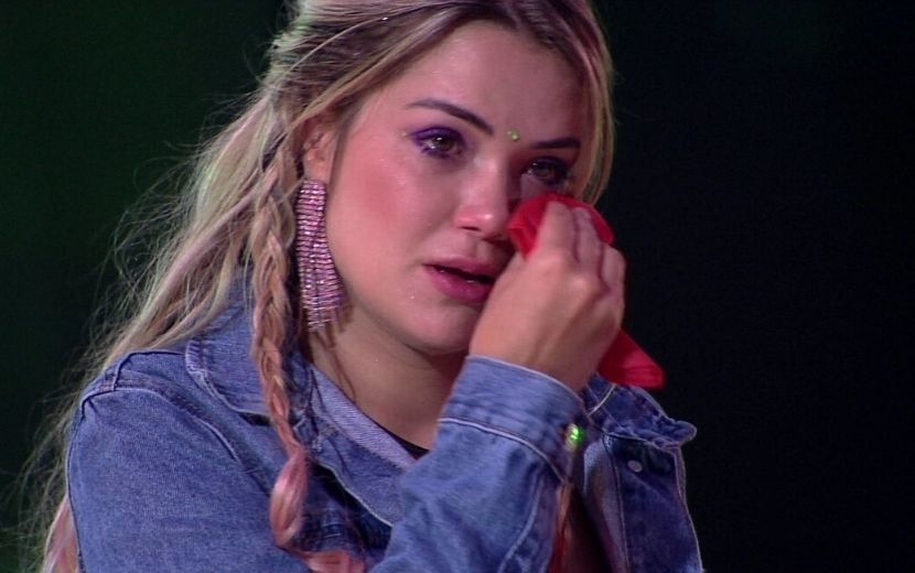 BBB20: chorando, Marcela desabafa no Instagram: "Assustada e triste com tudo isso"
