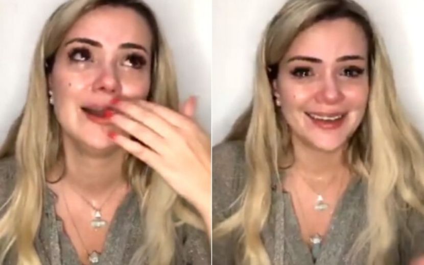 Ex-BBB Marcela chora durante live ao desabafar sobre críticas: "Pouco importa o que a gente sente"