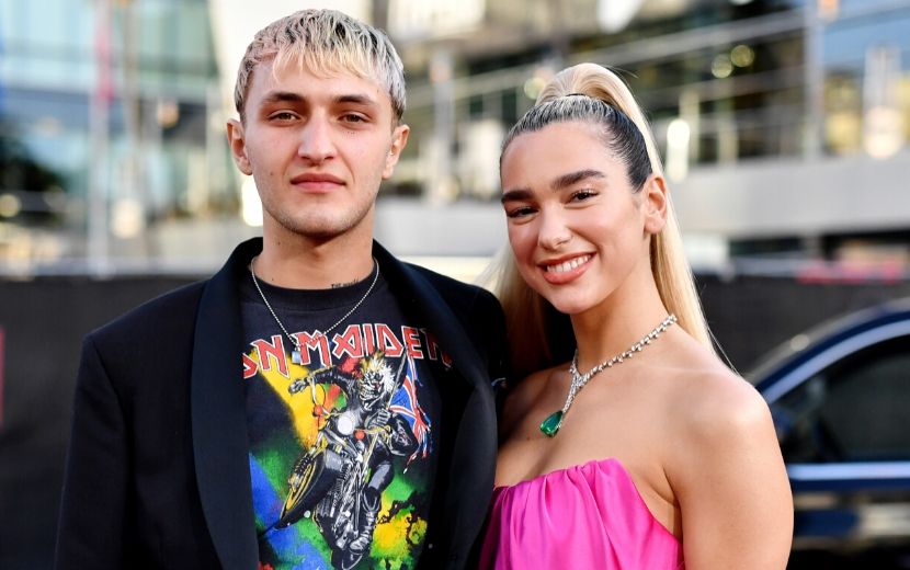 Dua Lipa e Anwar Hadid são vistos em estúdio para gravação de novo clipe!