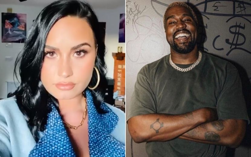 Demi Lovato detona ataques a Kanye West: "Se toquem"