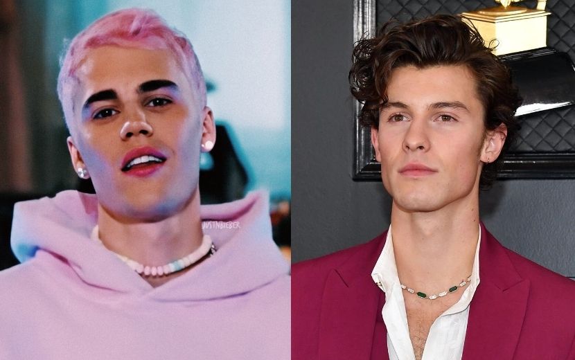 Vem feat por aí? Justin Bieber e Shawn Mendes se encontram em estúdio!