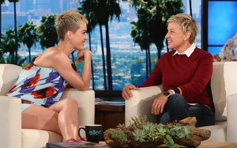 "The Ellen DeGeneres Show": Katy Perry revela suas experiências no programa após denúncias de abuso