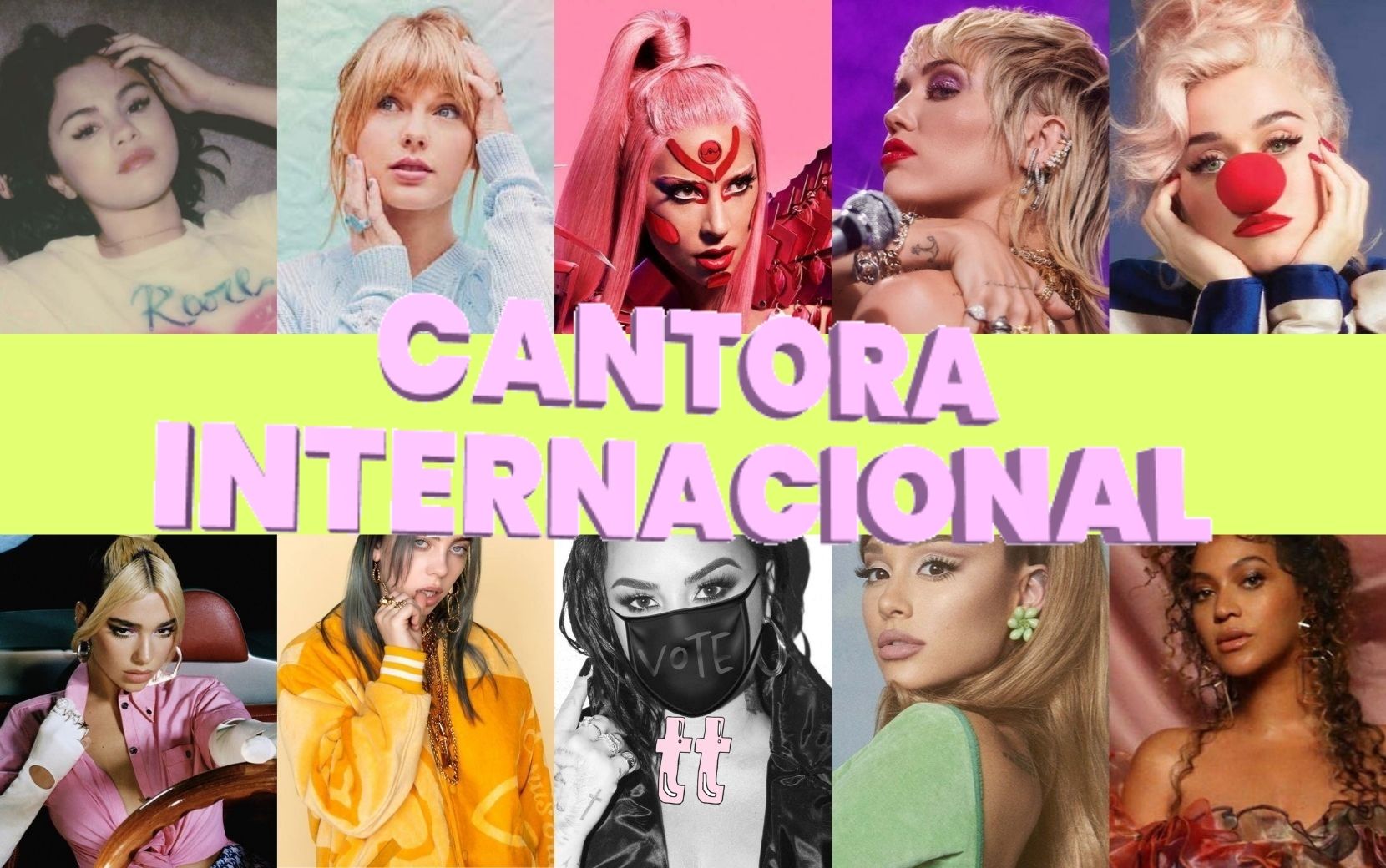 Qual é a melhor cantora do mundo?