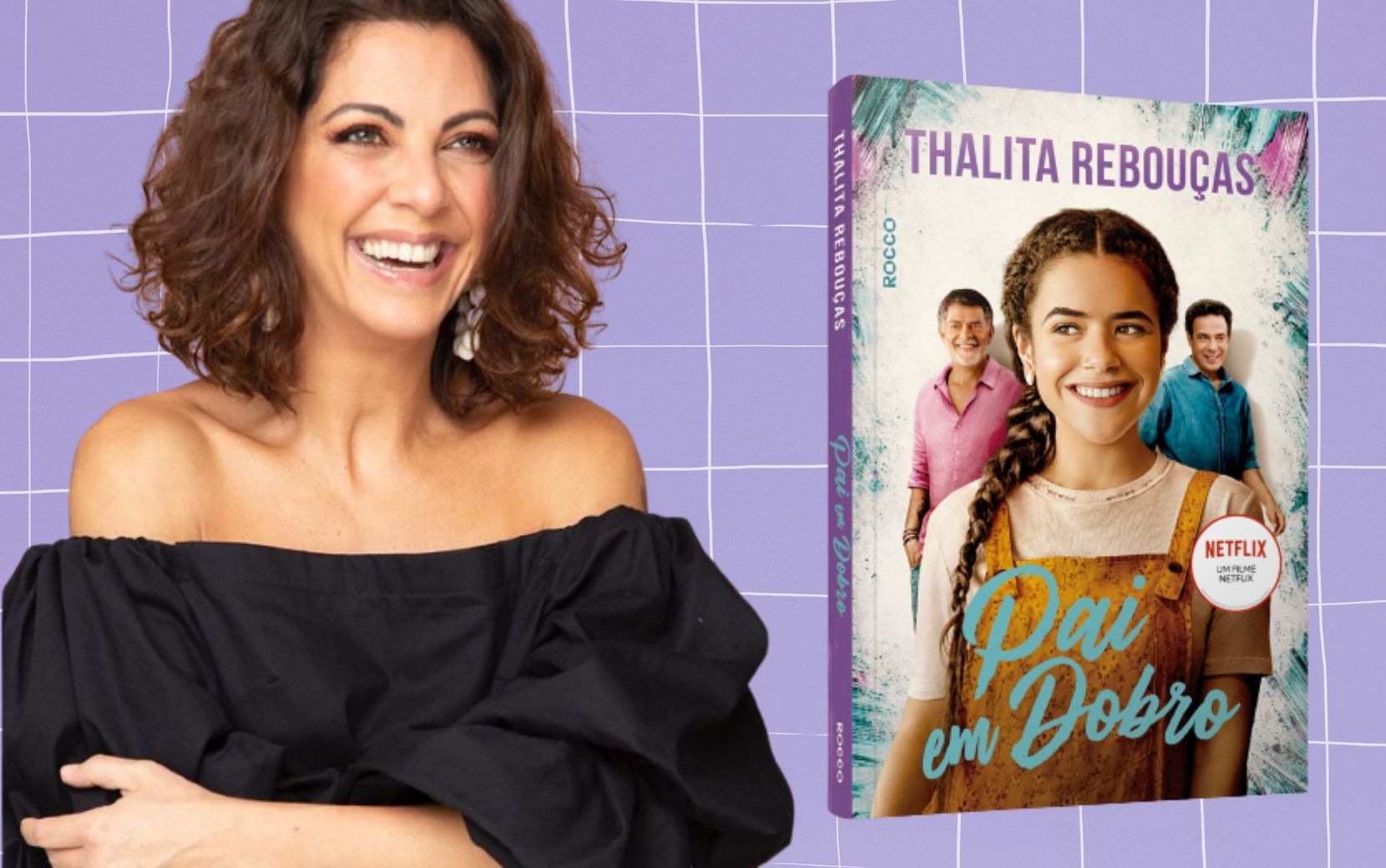 Completando 20 anos de carreira, Thalita Rebouças lança novo livro “Pai em dobro”