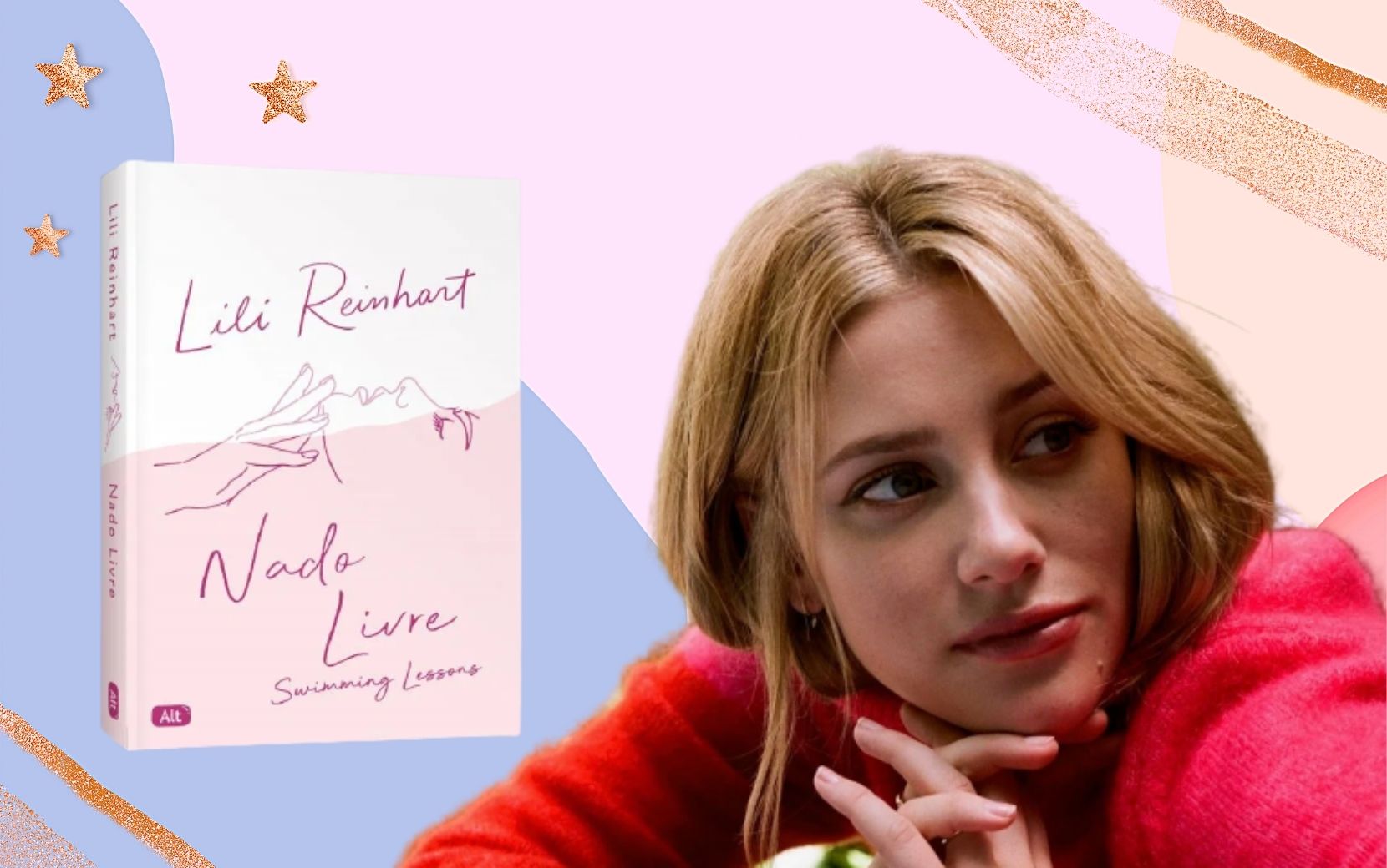 "Nado Livre": tudo sobre o novo livro de Lili Reinhart, atriz de "Riverdale"
