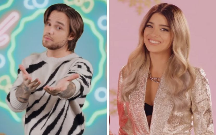 Liam Payne e Dixie D’Amelio curtem clima natalino no clipe de "Naughty List"