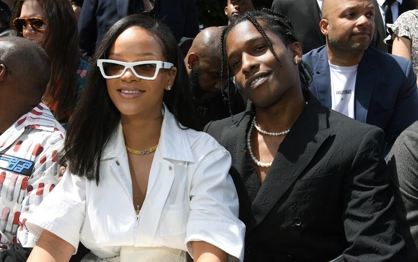 Rihanna e A$AP Rocky teriam sido flagrados em jantar romântico em meio aos rumores de namoro