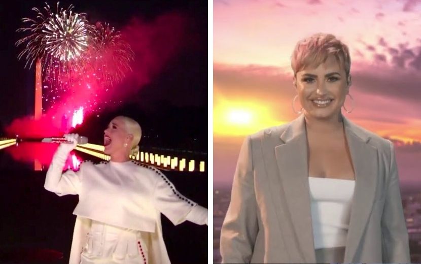 Demi Lovato, Katy Perry, Justin Timberlake e outros artistas agitam show de celebração da posse de Joe Biden