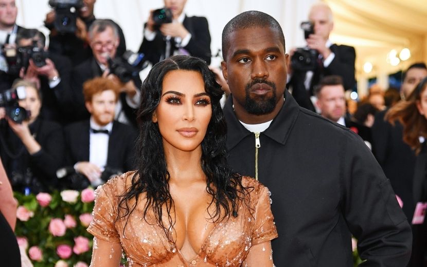 Falta pouco para o divórcio de Kim Kardashian e Kanye West ser oficial, diz site