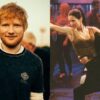Ed Sheeran ou Ross Cantor faz coreografia com Courtney Cox
