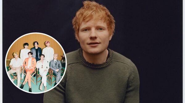 Ed Sheeran revela participação em música de BTS
