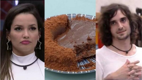 Fiuk presenteia Juliette com bolo de chocolate e maquiadora fala sobre a polêmica do BB21