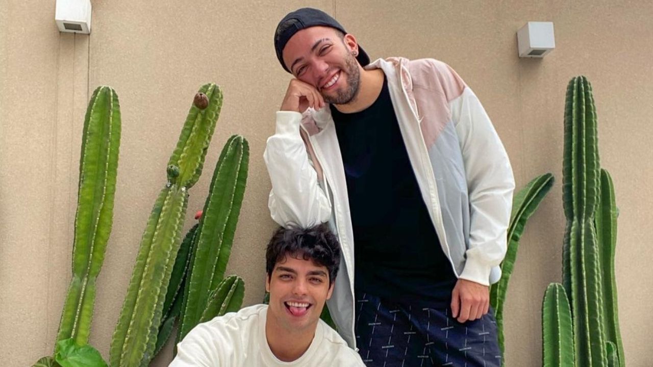 Lucas Rangel assume namoro com youtuber parecido com Noah Centineo
