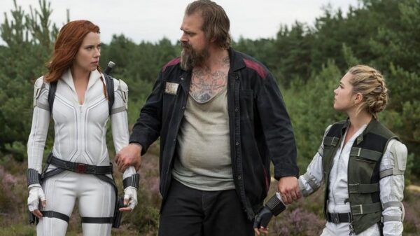 "Viúva Negra": nova cena mostra Scarlett Johansson, David Harbour e Florence Pugh em ação