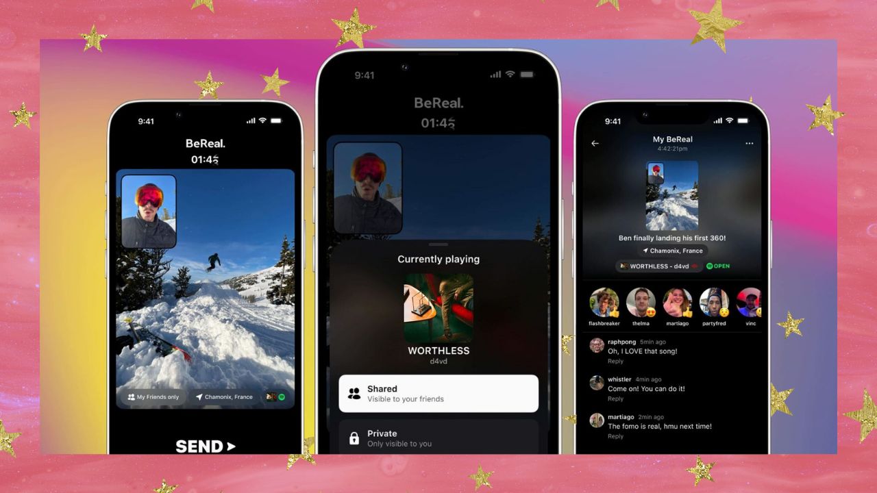 BeReal: agora você pode compartilhar suas músicas no app; saiba como fazer