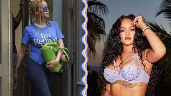 Rihanna aparece com camiseta enigmática: 'Estou aposentada'