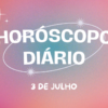 Horóscopo diário: a quarta-feira (3/7) só começa depois das previsões!
