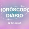 Horóscopo diário: comece a segunda-feira (22/07) com previsão