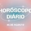 Horóscopo diário: play na semana com a previsão desta segunda-feira (05/08)