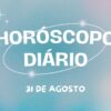 Horóscopo diário: confira o que os astros prepararam para este sábado (31/08)