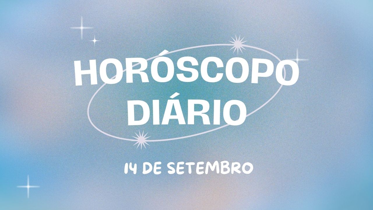 Horóscopo diário: play no final de semana com as previsões deste sábado (14/09)