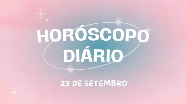 Horóscopo diário: segundou com as previsões dos astros para hoje (23/9)