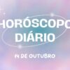 Horóscopo diário: segundou com as previsões dos astros para hoje (14/10)