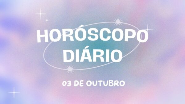 Horóscopo diário: previsões astrológicas dessa quinta-feira (03/10)