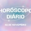 Horóscopo diário: play no final de semana com as previsões deste sábado (02/11)