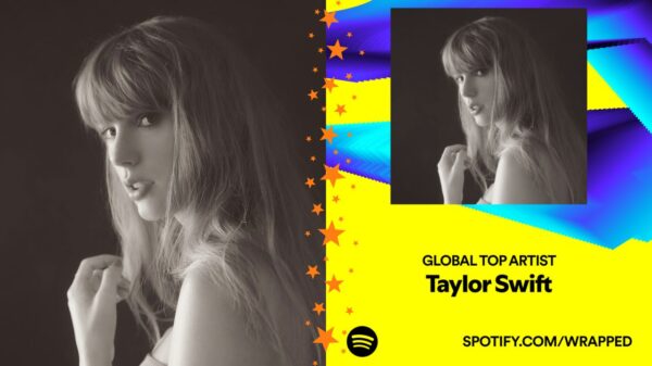 Retrospectiva Spotify: Taylor Swift foi a artista mais tocada do mundo todo; saiba o top 5