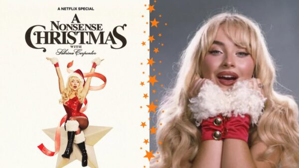 Especial de Natal de Sabrina Carpenter estreia na Netflix nesta sexta (06)