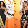 Iza e Beyoncé conversam na pré-estreia de “Mufasa”