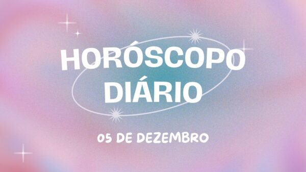 Horóscopo diário: quintou com as previsões dos astros para hoje (05/12)