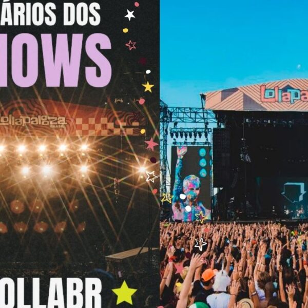 Lollapalooza 2025: confira a grade completa de horários para cada show