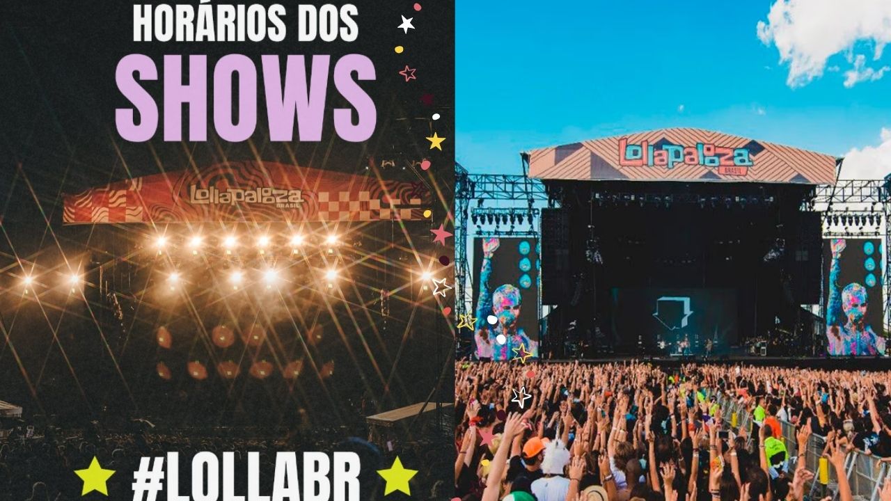 Lollapalooza 2025: confira a grade completa de horários para cada show