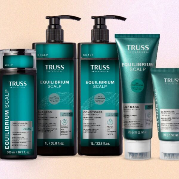 Da raiz às pontas: TRUSS apresenta Equilibrium Scalp, o novo ritual de equilíbrio capilar