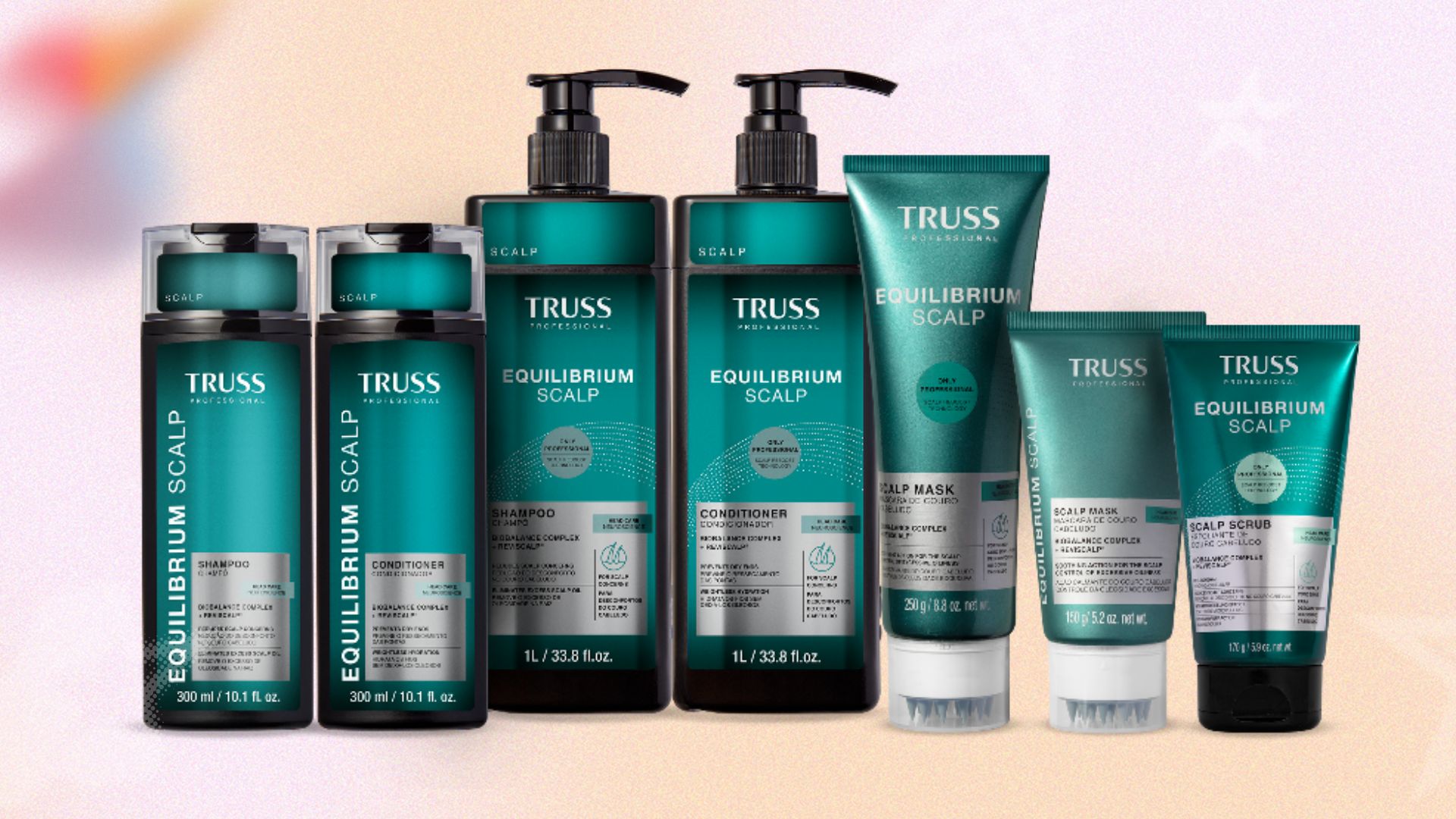 Da raiz às pontas: TRUSS apresenta Equilibrium Scalp, o novo ritual de equilíbrio capilar