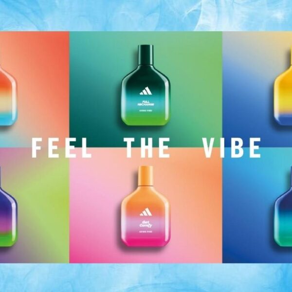 Coty lança coleção adidas Vibes: perfumes para cada mood do seu dia